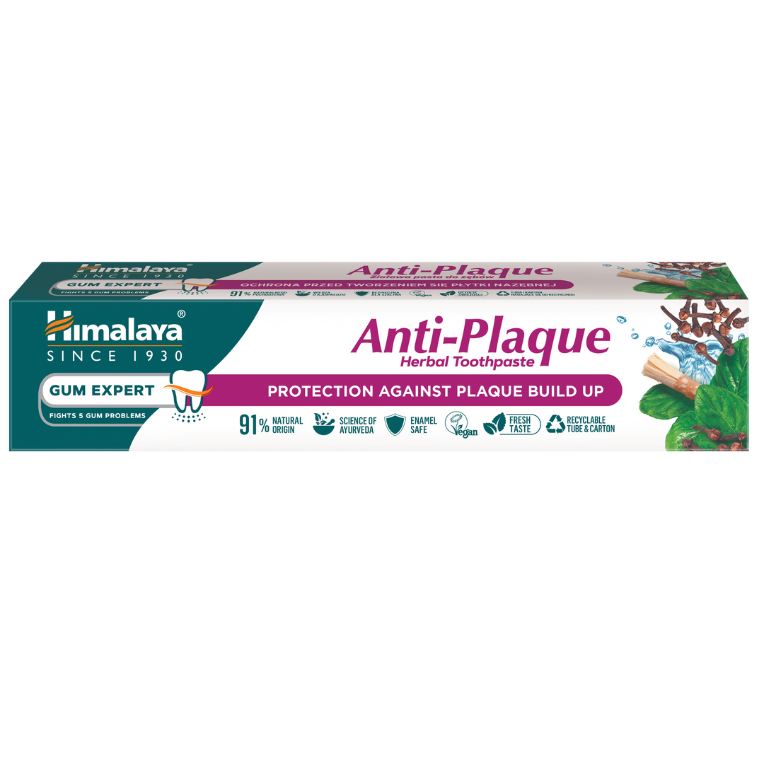 đ Himalaya Gum Expert Anti-Plaque KrĂ€uterzahnpasta (100% off)