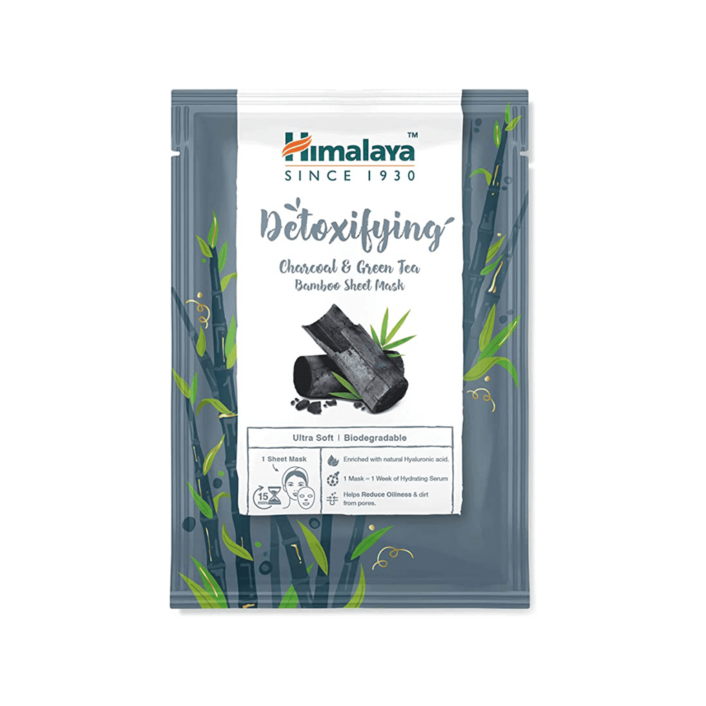 đ Himalaya Entgiftende Bambusmaske mit Holzkohle und grĂŒnem Tee - 30ml (100% off)