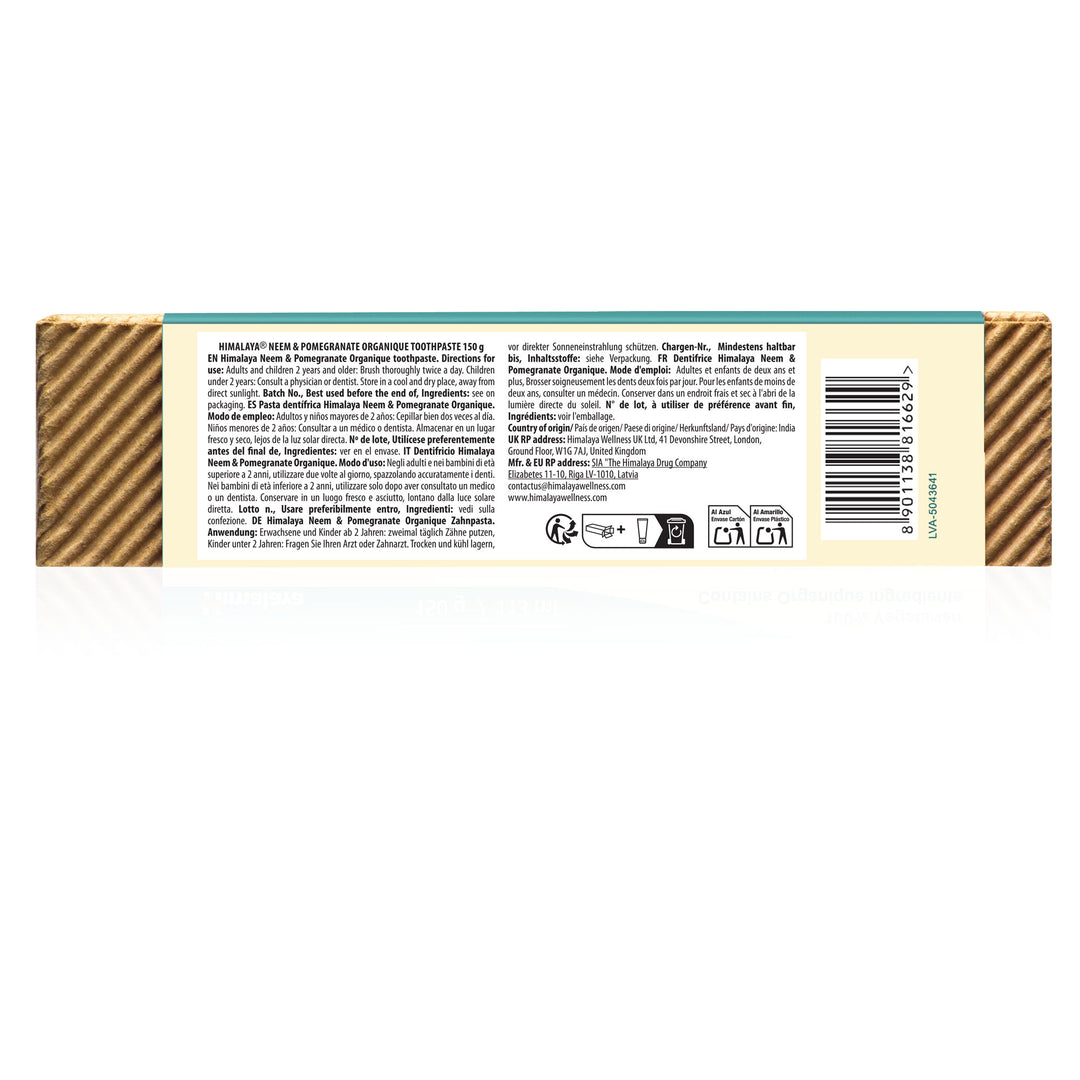 Himalaya Botanique Niem & Granatapfel Zahnpasta 75 ml