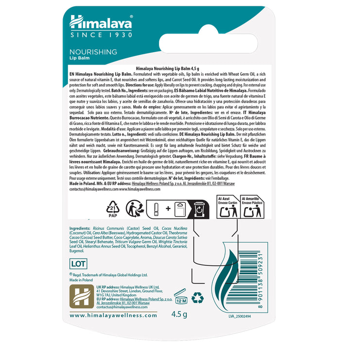 Himalaya Nahrender Lippenbalsam - 4.5g