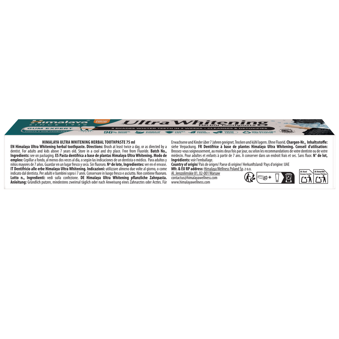 Himalaya Gum Expert Ultra Whitening Kräuterzahnpasta - 75 ml