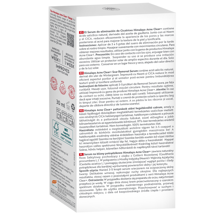 Himalaya Acne Clear+ Serum zur Narbenentfernung