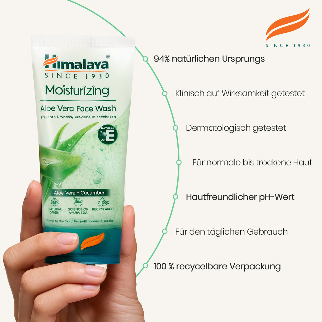 Himalaya Feuchtigkeitsspendendes Aloe Vera Gesichtswasser - 150ml