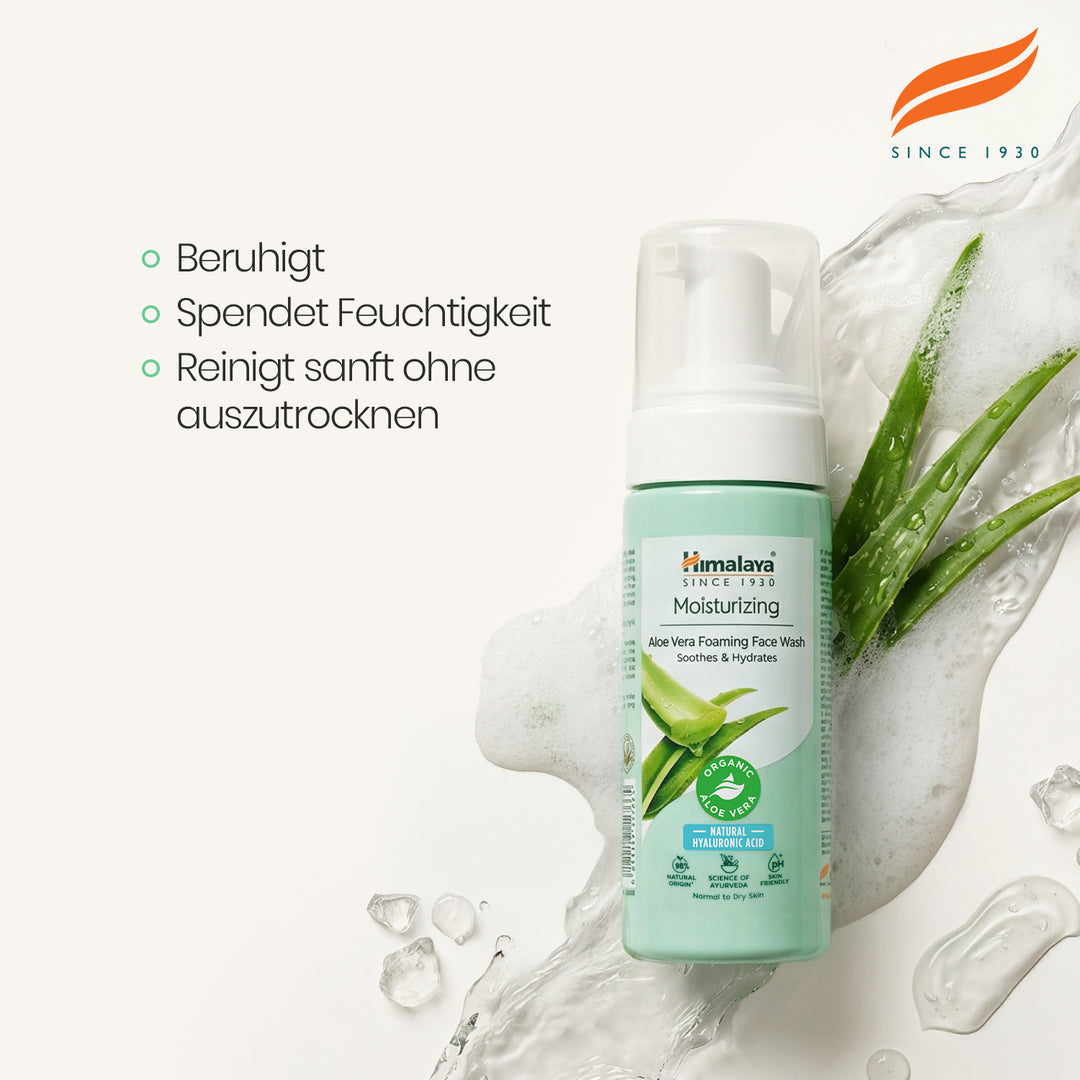 Himalaya Feuchtigkeitsspendendes Aloe Vera Gesichtswaschmittel, 150 ml