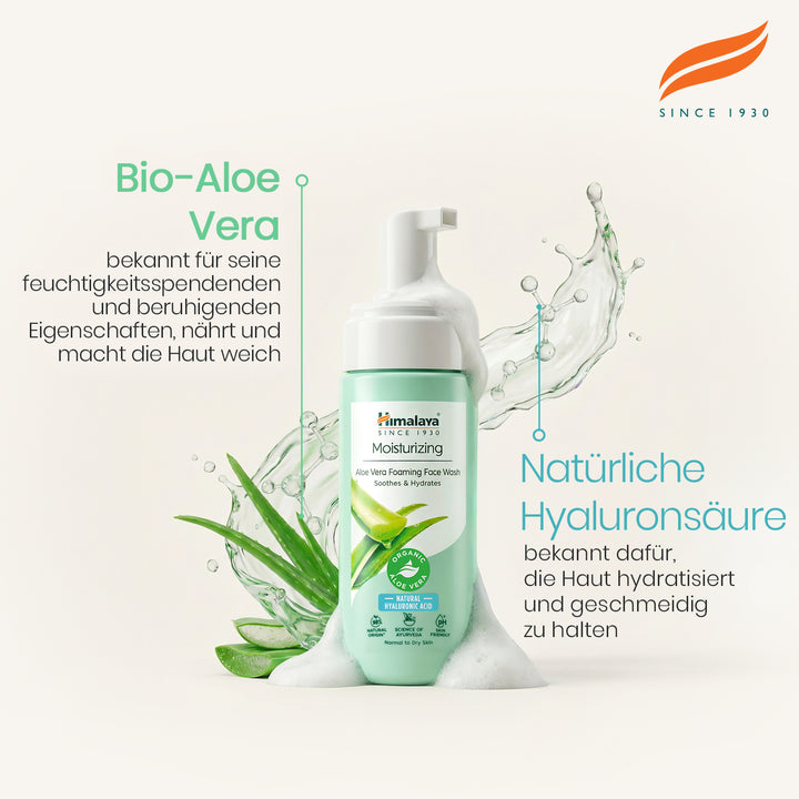 Himalaya Feuchtigkeitsspendendes Aloe Vera Gesichtswaschmittel, 150 ml