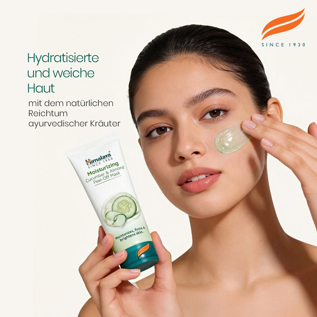 Himalaya Feuchtigkeitsspendende Gurken-Mandel-Peel-off-Maske - 75ml