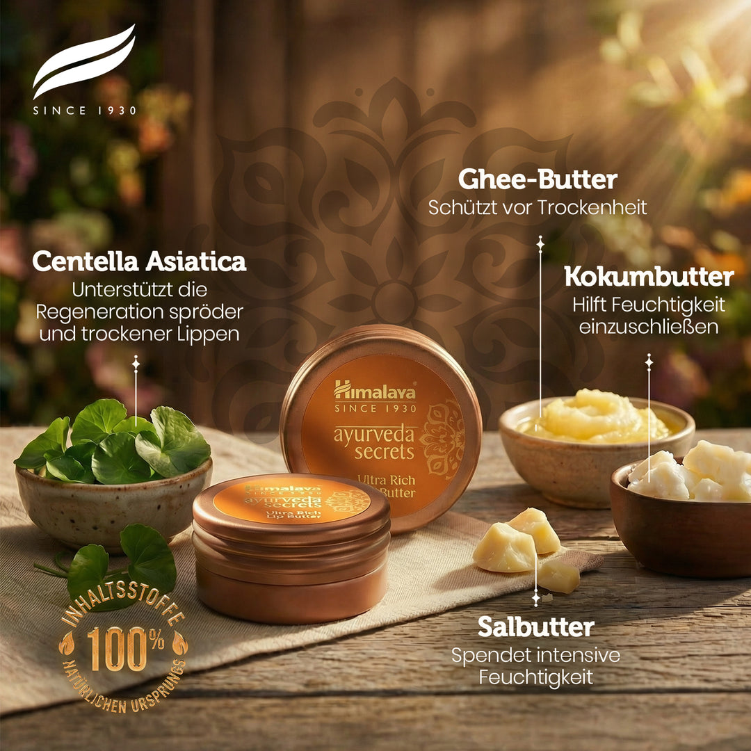 Himalaya AYURVEDA SECRETS ULTRA RICH LIP BUTTER