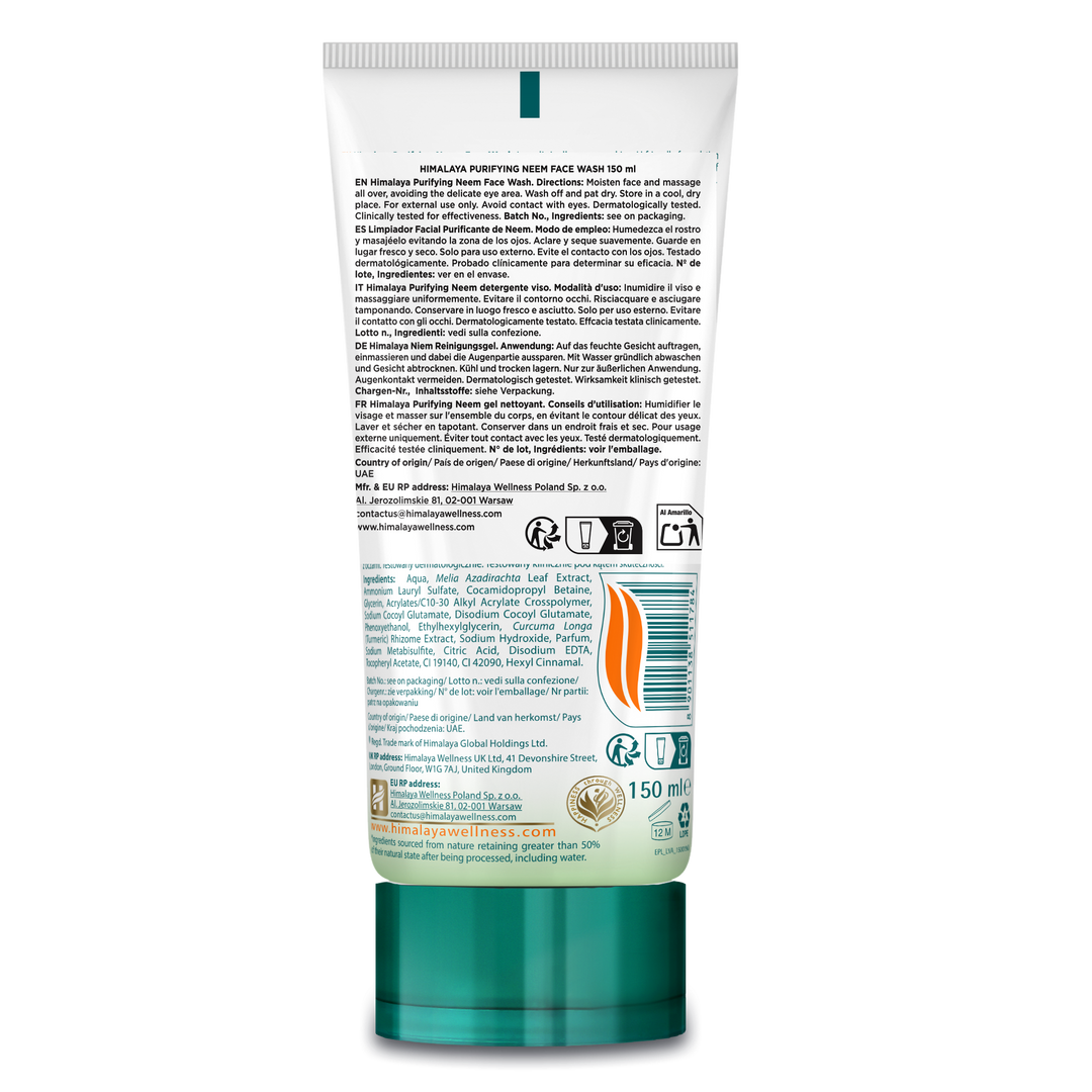 Himalaya Neem-Gesichsreinigungsgel - 150ml