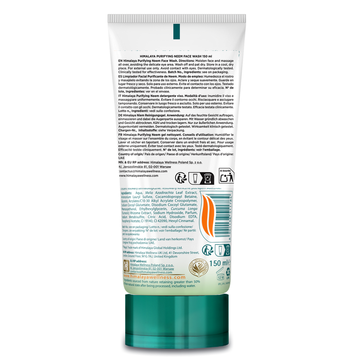 Himalaya Neem-Gesichsreinigungsgel - 150ml
