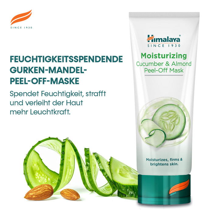 Himalaya Feuchtigkeitsspendende Gurken-Mandel-Peel-off-Maske - 75ml
