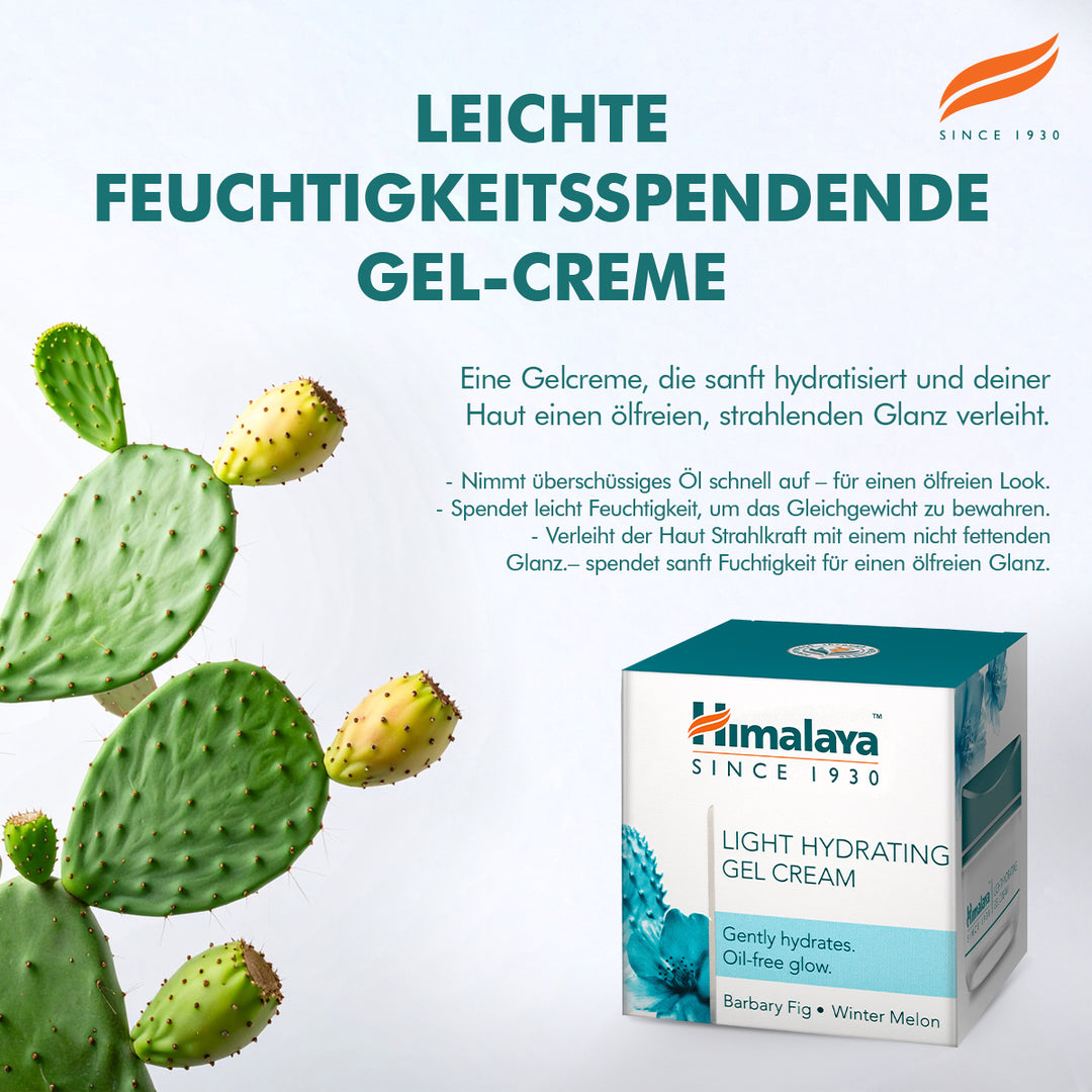 Himalaya Leichte feuchtigkeitsspendende Gel-Creme - 50g