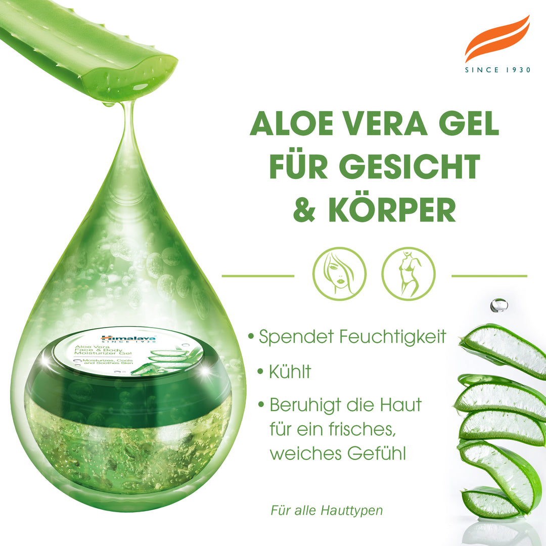 Himalaya Aloe Vera Feuchtigkeitsgel Gesicht & Körper - 300ml