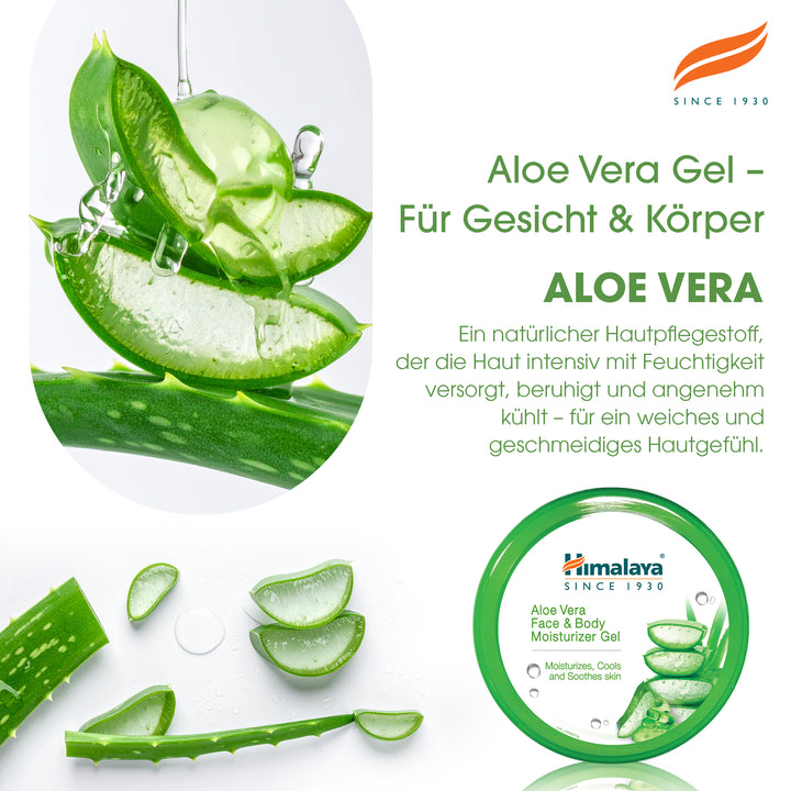Himalaya Aloe Vera Feuchtigkeitsgel Gesicht & Körper - 300ml