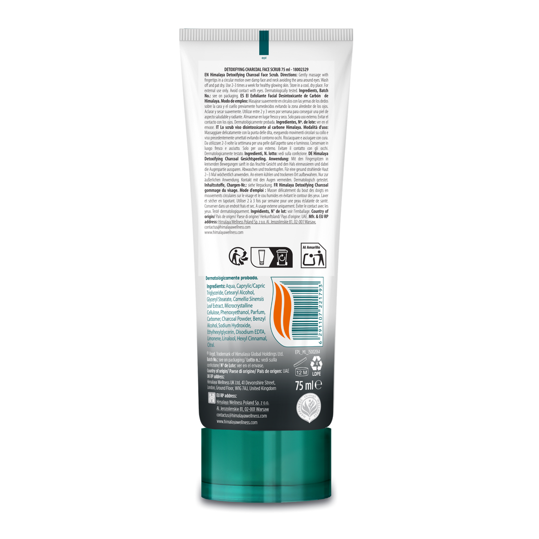 Himalaya Detoxing Aktiv-Kohle-Peeling - 75ml