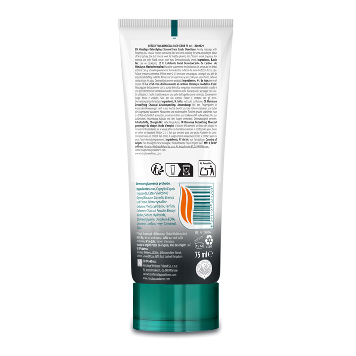 Himalaya Detoxing Aktiv-Kohle-Peeling - 75ml