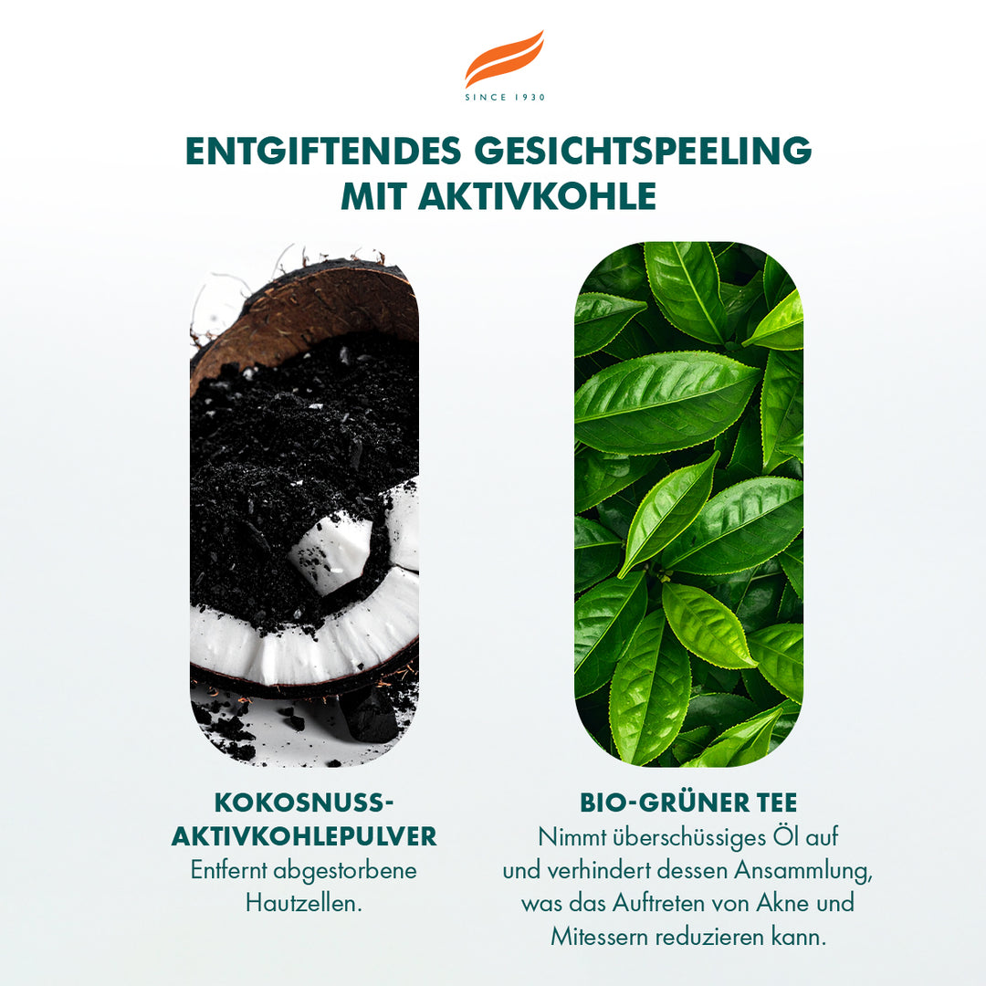 Himalaya Detoxing Aktiv-Kohle-Peeling - 75ml