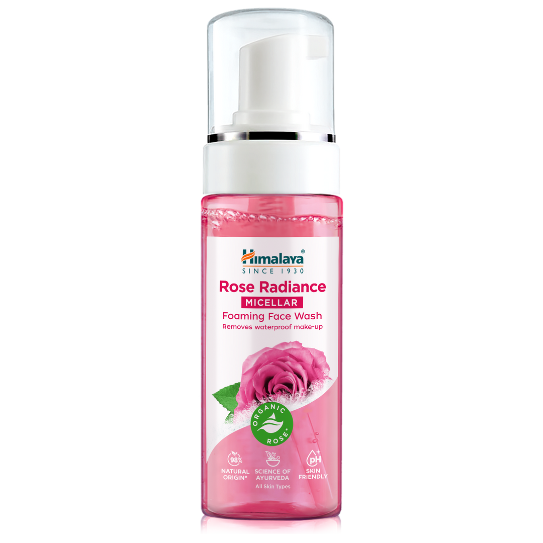 🎁 Himalaya Rose Radiance Mizellare Schaumende Gesichtsreinigung - 150ml (100% off)