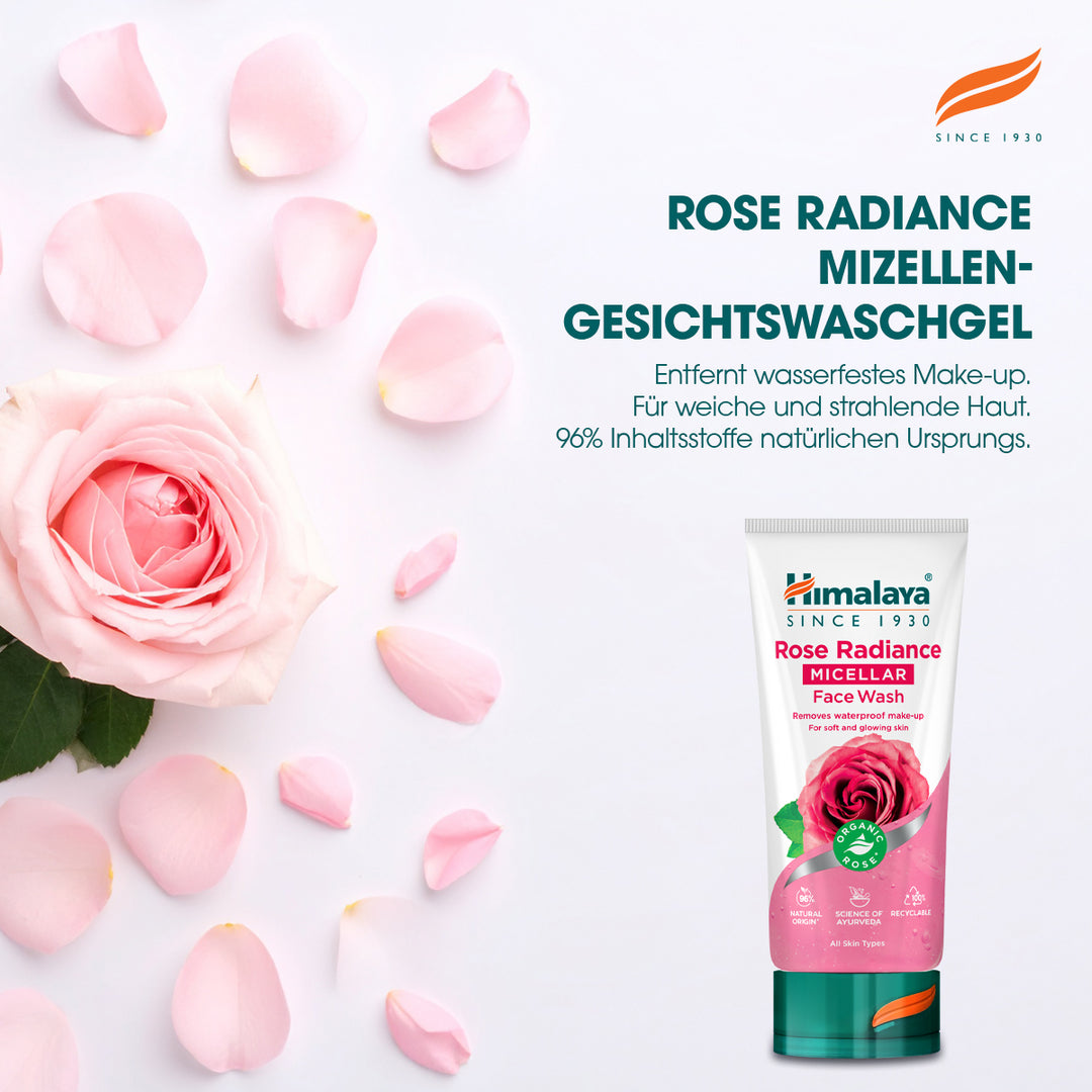 Himalaya Rose Radiance Micellar Face Wash - 150ml