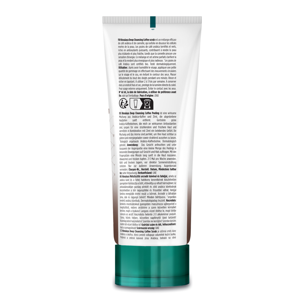 Himalaya Tiefenreinigendes Kaffee-Gesichtspeeling – 75 ml