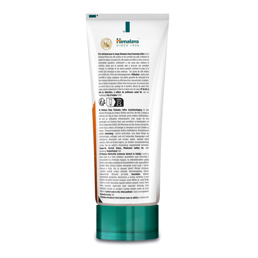 Himalaya Tiefenreinigendes Kaffee-Gesichtswaschgel 100 ml