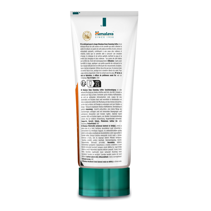 Himalaya Tiefenreinigendes Kaffee-Gesichtswaschgel 100 ml