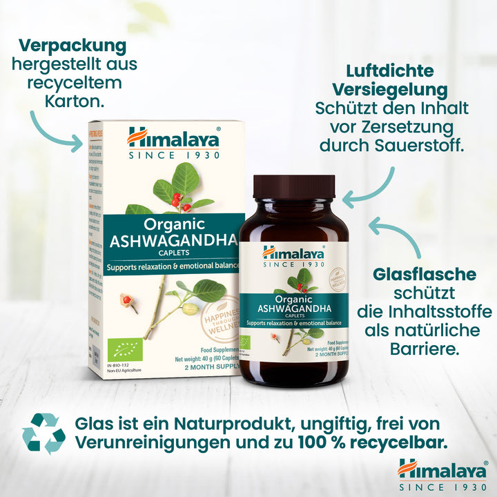 Himalaya Organic Ashwagandha (Indian Ginseng)