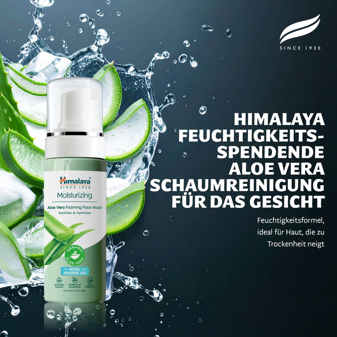 Himalaya Feuchtigkeitsspendendes Aloe Vera Gesichtswaschmittel, 150 ml