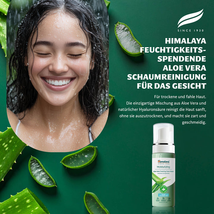 Himalaya Feuchtigkeitsspendendes Aloe Vera Gesichtswaschmittel, 150 ml