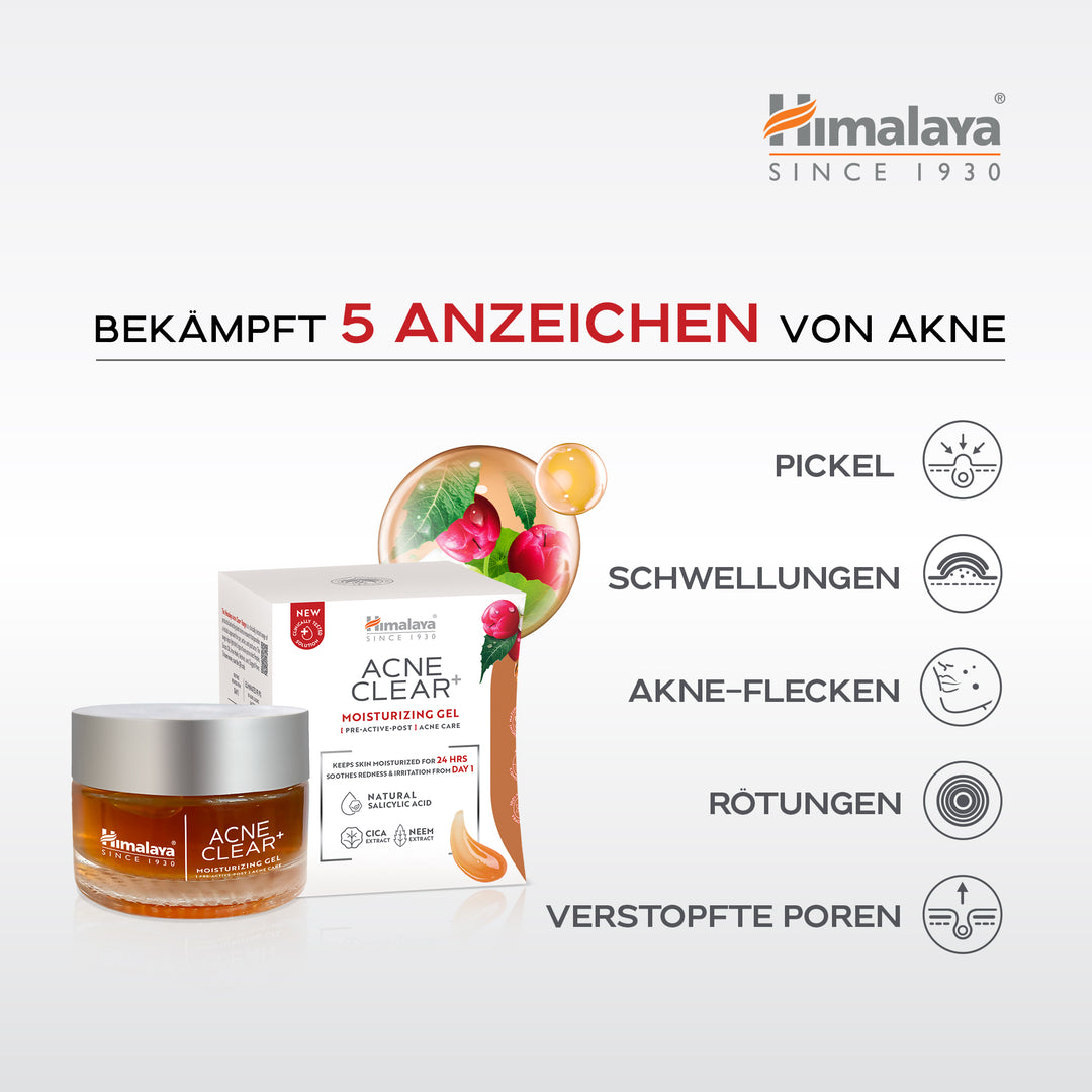 Himalaya Acne Clear+ Feuchtigkeitsgel