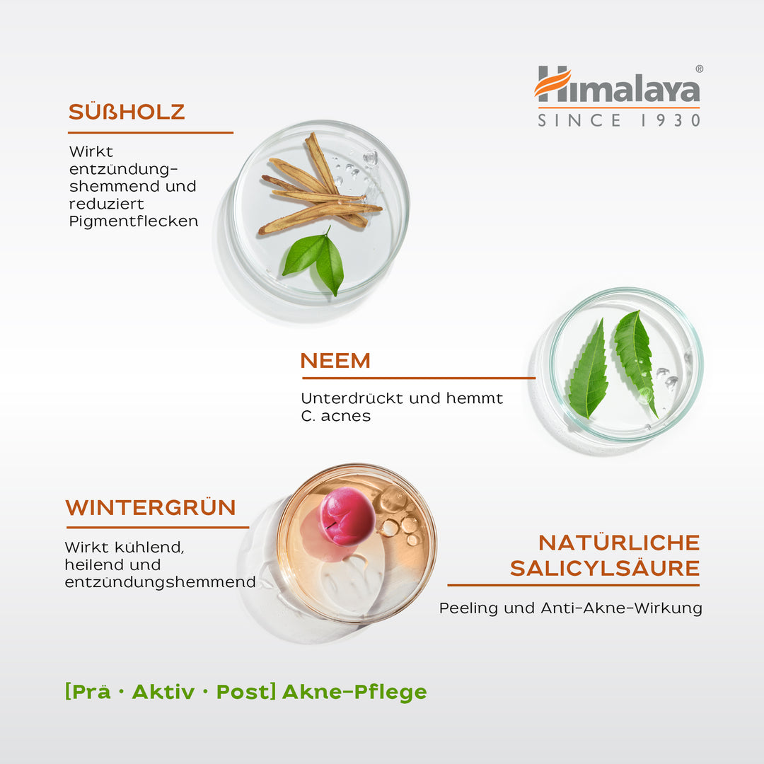 Himalaya Acne Clear+ Gesichtsreinigungsgel