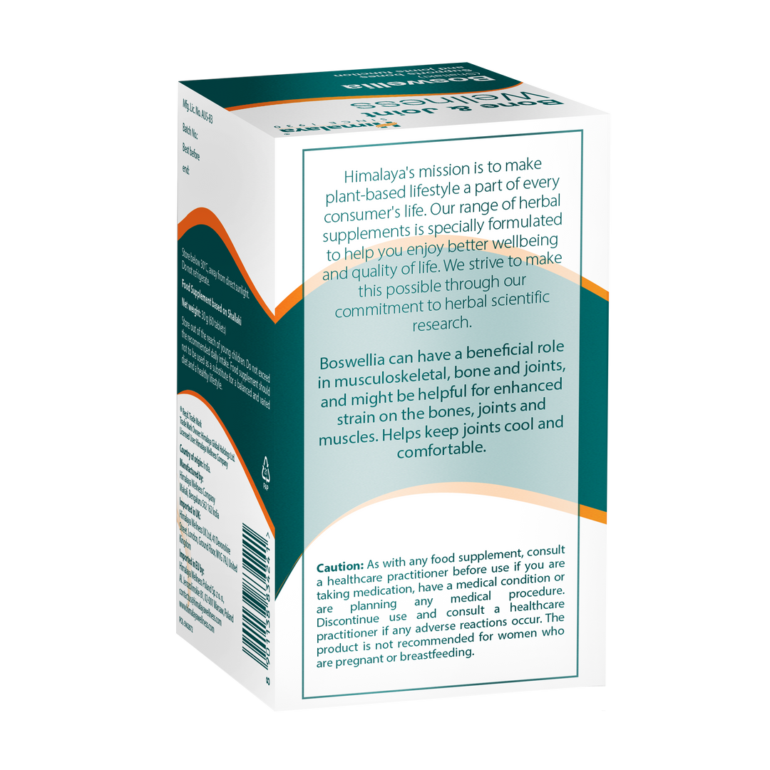 Himalaya Bone & Joint Wellness Boswellia - 60 Tabletten