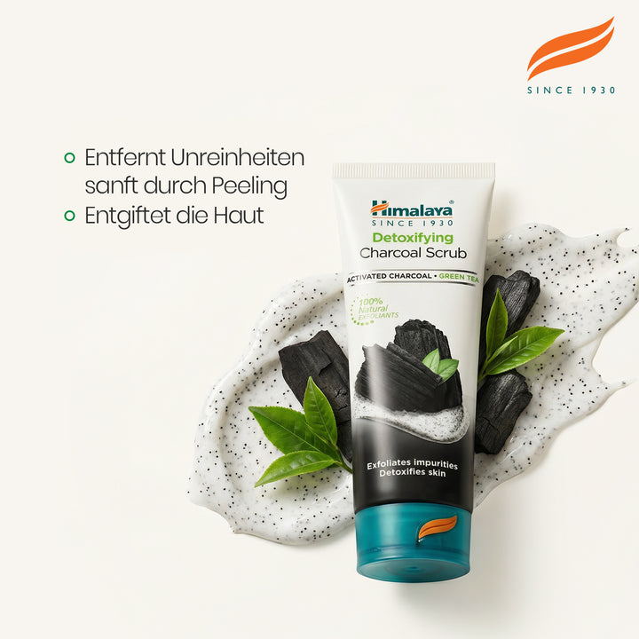 Himalaya Detoxing Aktiv-Kohle-Peeling - 75ml