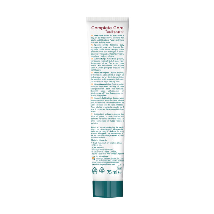 Himalaya Botanique Complete Care Zahnpasta – Zimt 75 ml