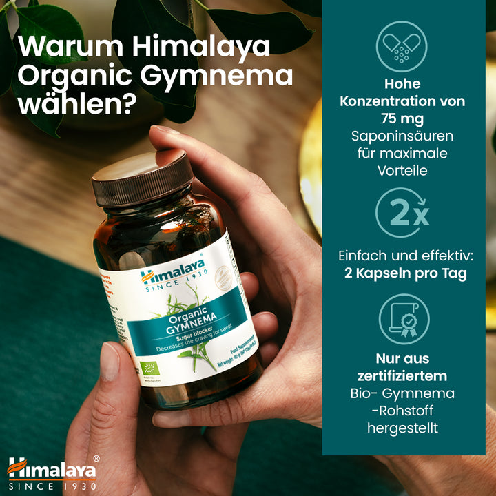 Himalaya Organic Gymnema 60 Tabletten