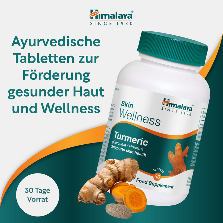 Himalaya Skin Wellness Kurkuma - 60 Tabletten