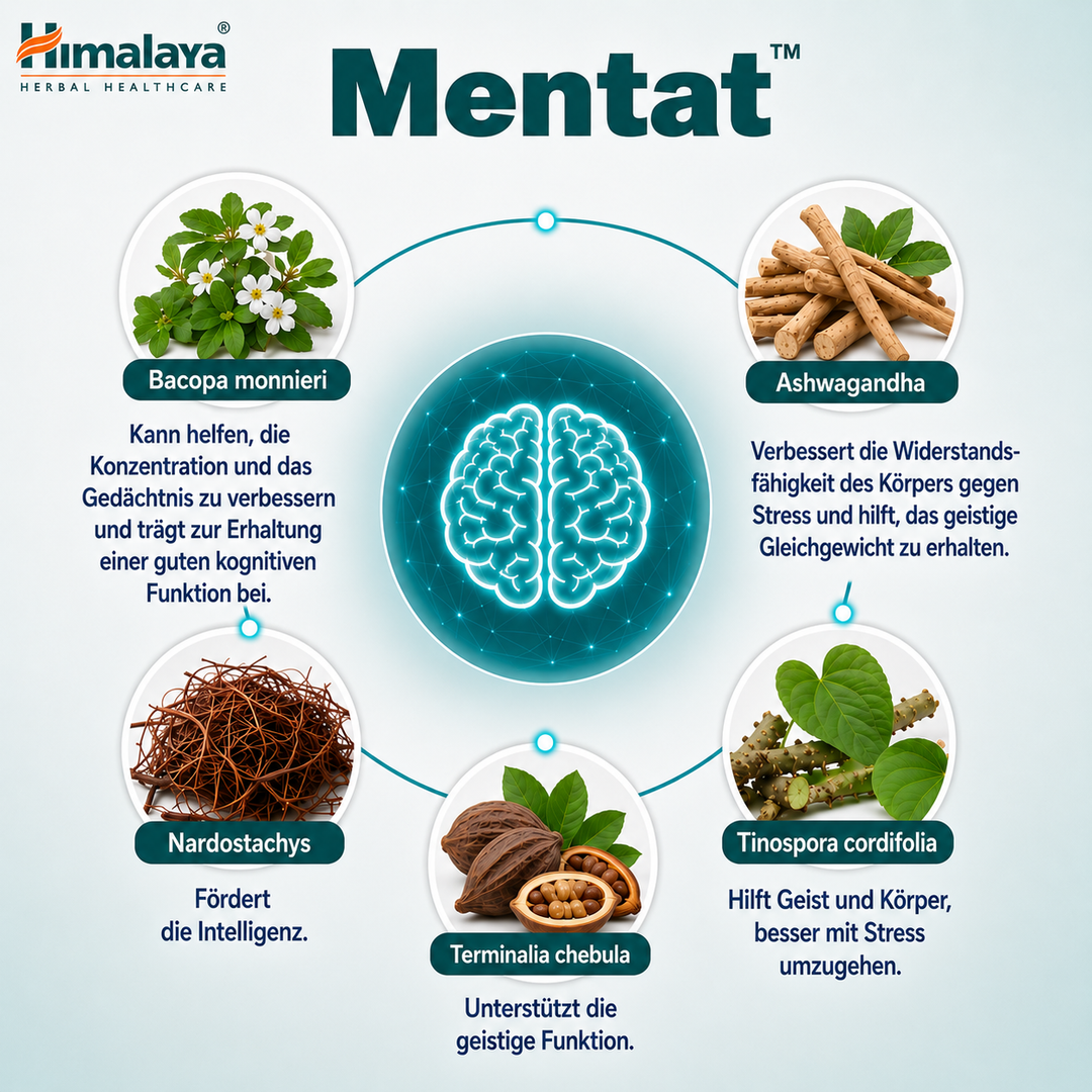 Himalaya Mentat - 50 Tablets