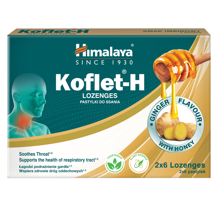 Himalaya Koflet-H Ingwer - Lozenges 2x6s