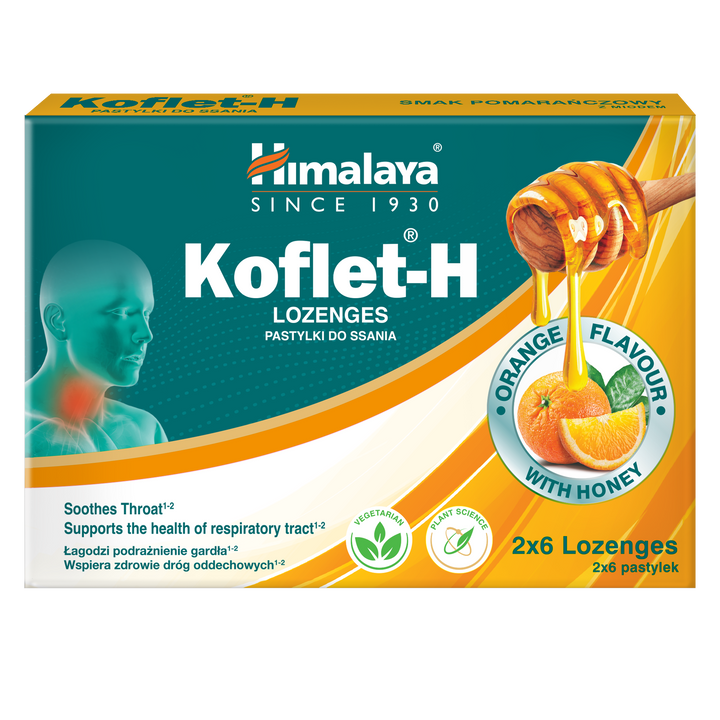 Himalaya Koflet-H Orange - Lozenges 2x6s