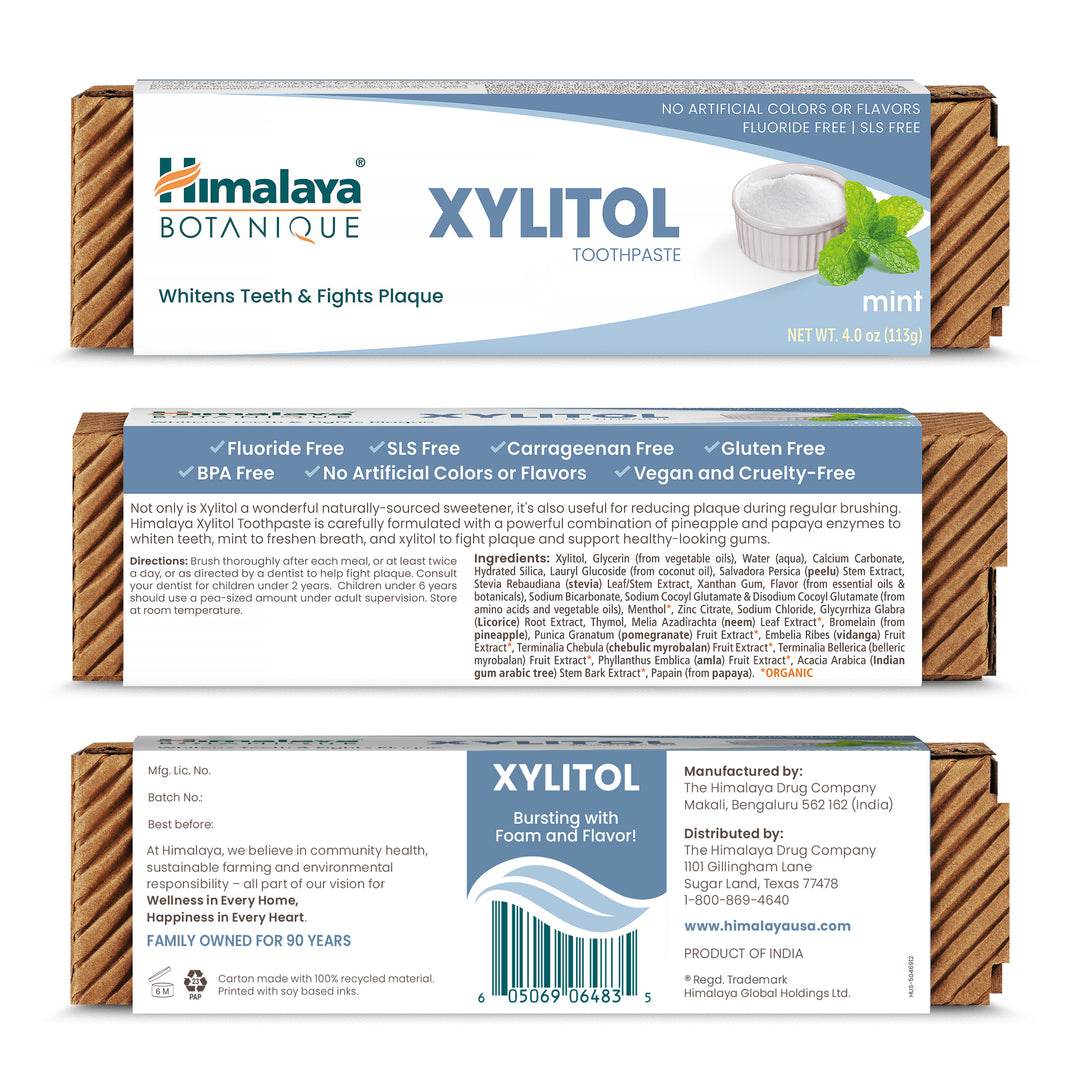 Himalaya Botanique Xylit Zahnpasta - 113 g