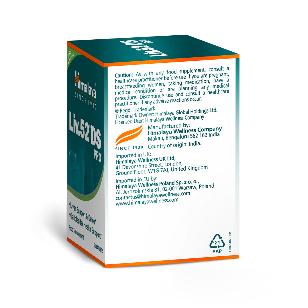 Himalaya Liv.52 DS PRO - 60 Tablets
