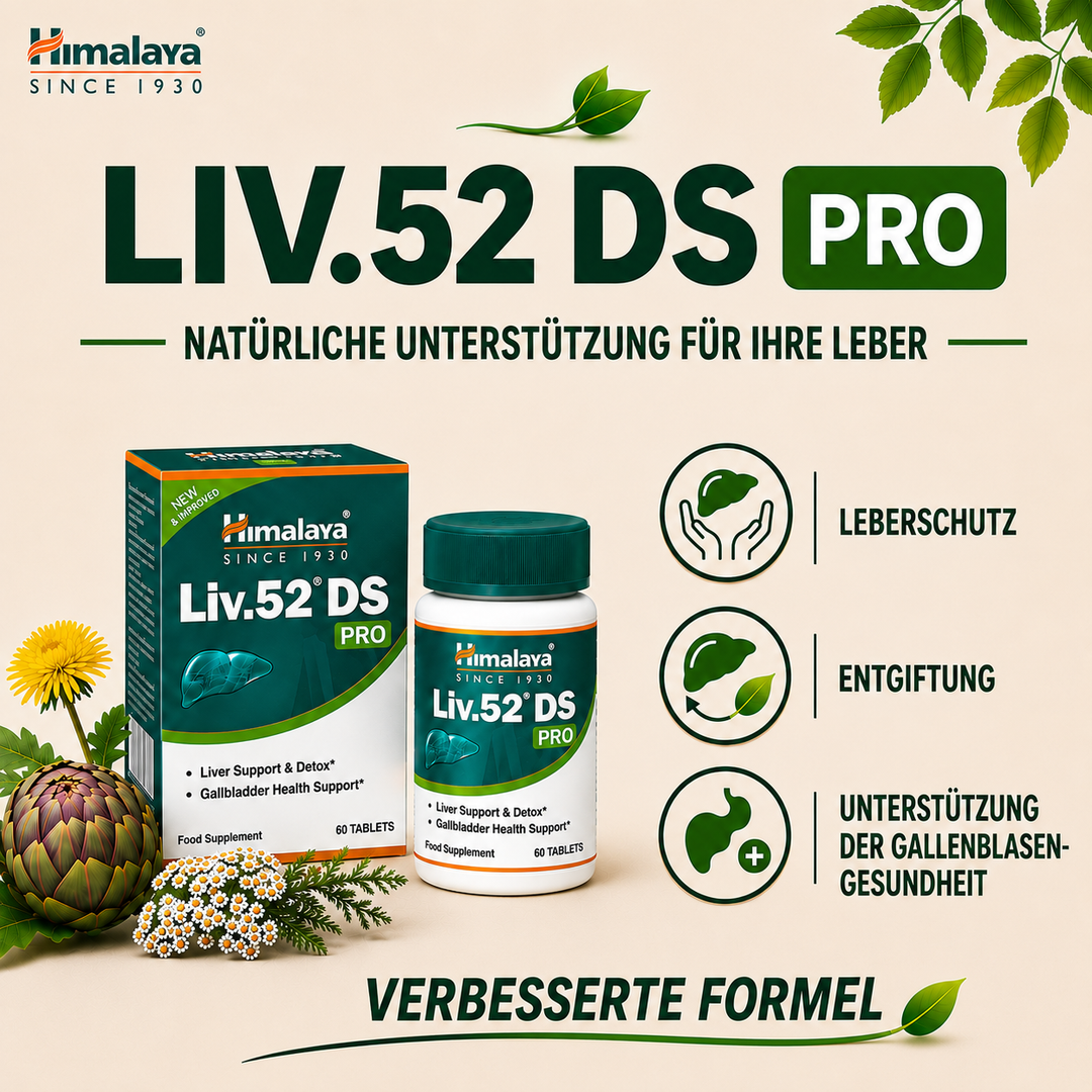 Himalaya Liv.52 DS PRO - 60 Tablets