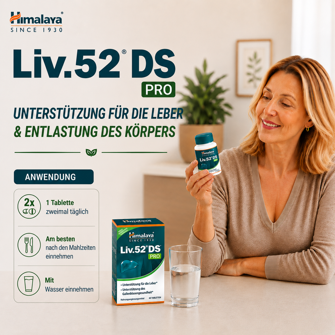 Himalaya Liv.52 DS PRO - 60 Tablets