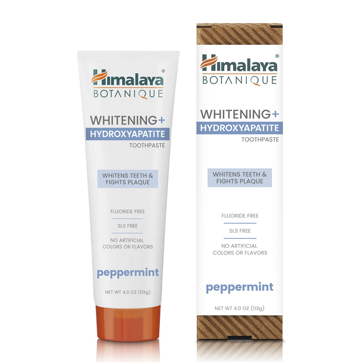 Himalaya Botanique Whitening+ Hydroxyapatite Toothpaste - Peppermint 113g