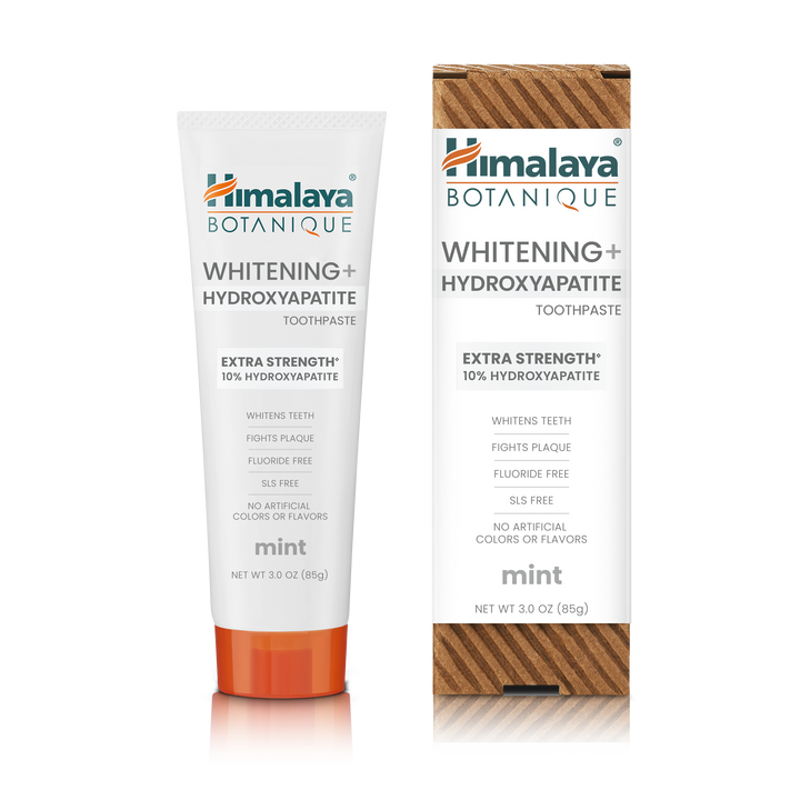 Himalaya Botanique Whitening+ Hydroxyapatite Zahnpasta - Extra Strength Mint 85g