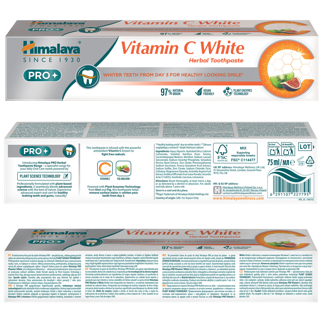 Himalaya PRO Vitamin C White Zahnpasta