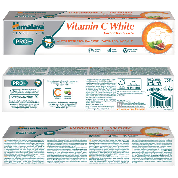 Himalaya PRO Vitamin C White Zahnpasta