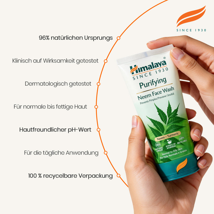 Himalaya Neem-Gesichsreinigungsgel - 150ml
