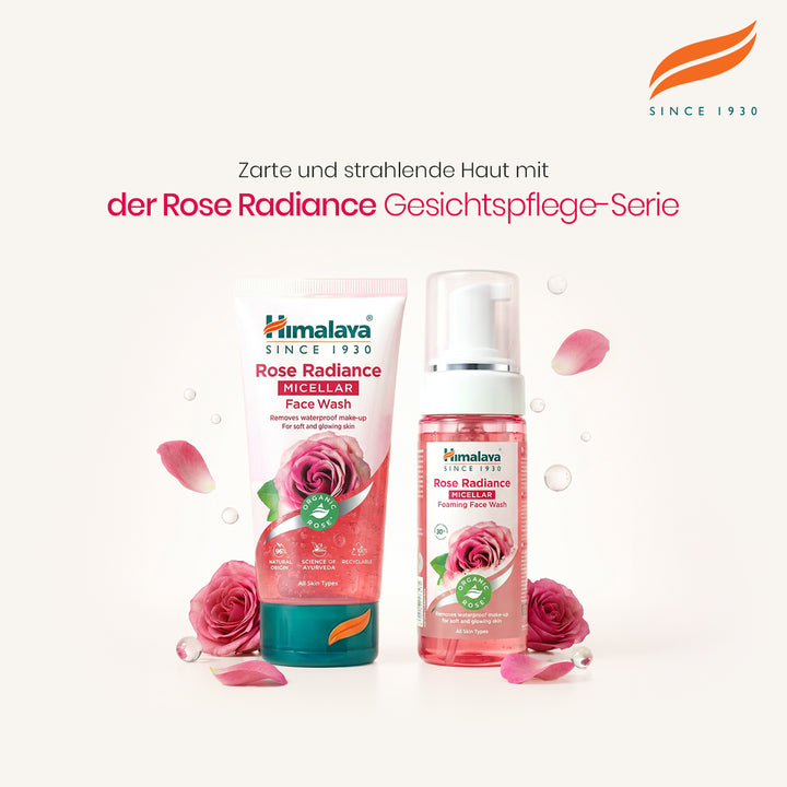 Himalaya Rose Radiance Mizellare Schaumende Gesichtsreinigung - 150ml