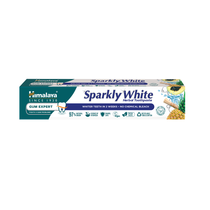 Himalaya Gum Expert – Sparkly White Zahnpasta - Reisepackung 40g