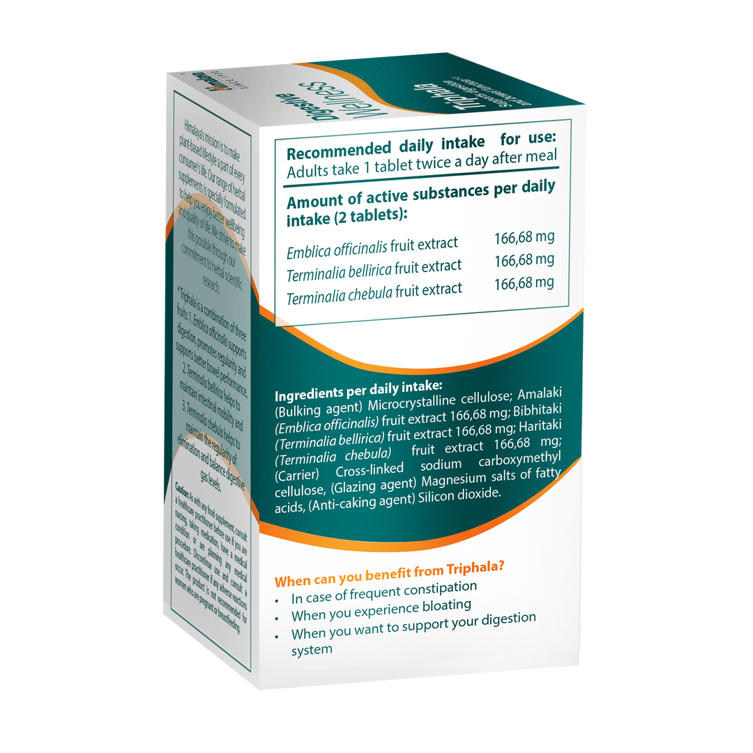 Himalaya Digestive Wellness Triphala - 60 Tabletten